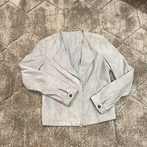 Brunello Cucinelli Jackets & Blazers - Brunello Cucinelli Suede Moto Jacket | Size 6-ish